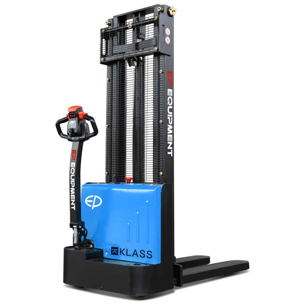 EST122 Transpalette électrique, 1.200 kg, batterie Li-Ion, hauteur de levage 3.300 mm