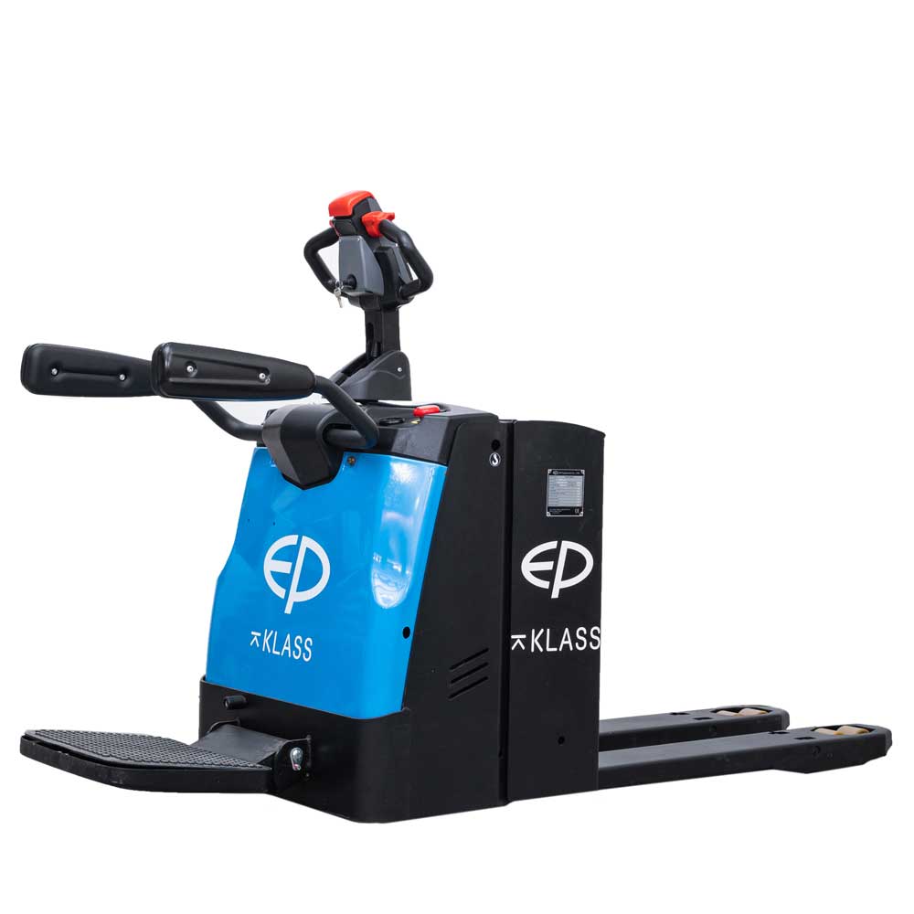 RPL201, Transpalette électrique avec plateau 2.000 kg, batterie Li-Ion, charge rapide