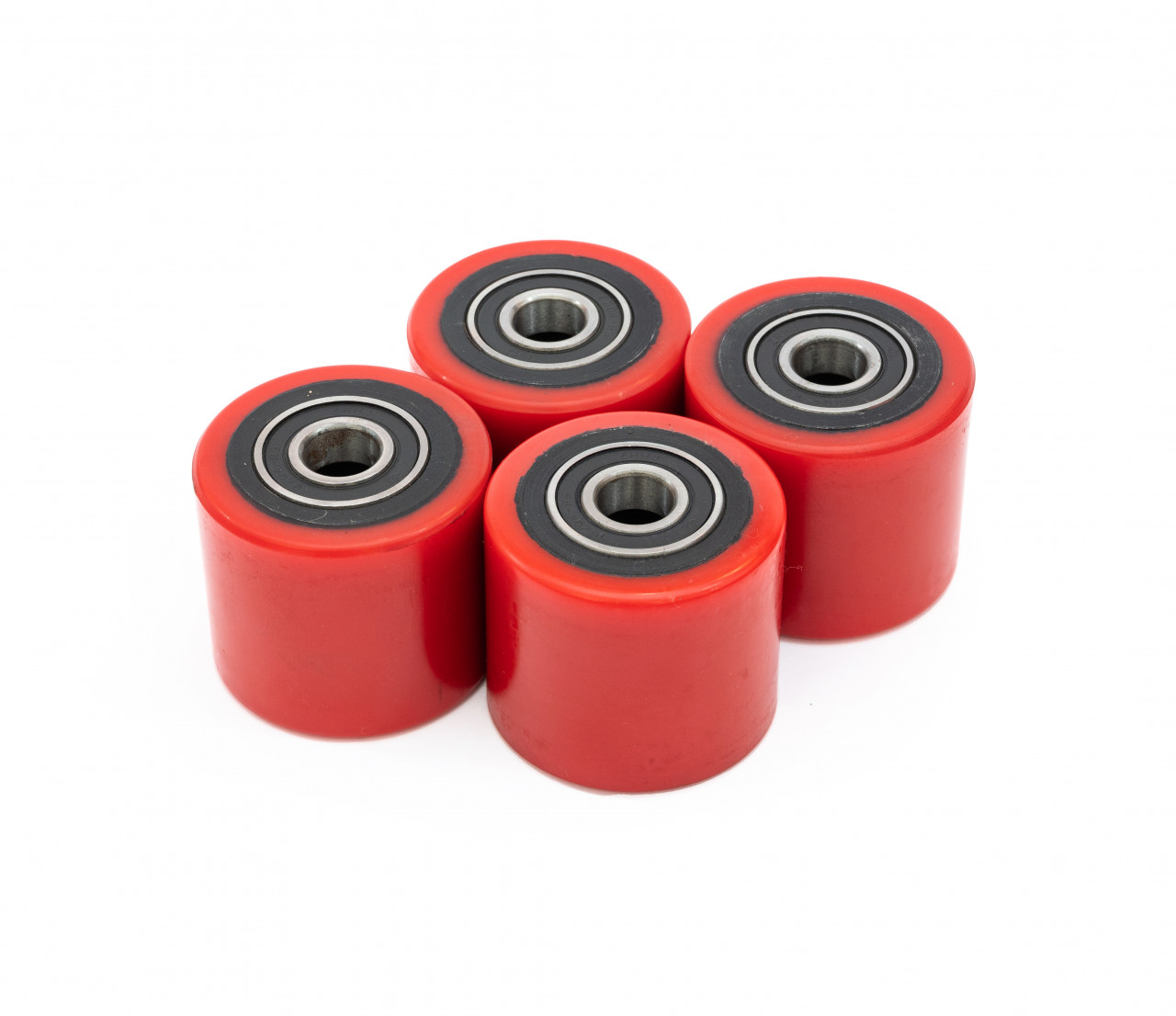 Ensemble de roues en polyuréthane, diamètre 80 mm, pour transpalette KLASS 1 Ensemble de roues en polyuréthane, diamètre 80 mm, pour transpalette KLASS