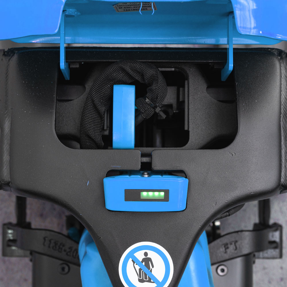 F4 Transpalette électrique 1.500 kg, batterie Li-Ion, interchangeable 7 F4 Transpalette électrique 1.500 kg, batterie Li-Ion, interchangeable – Image 7