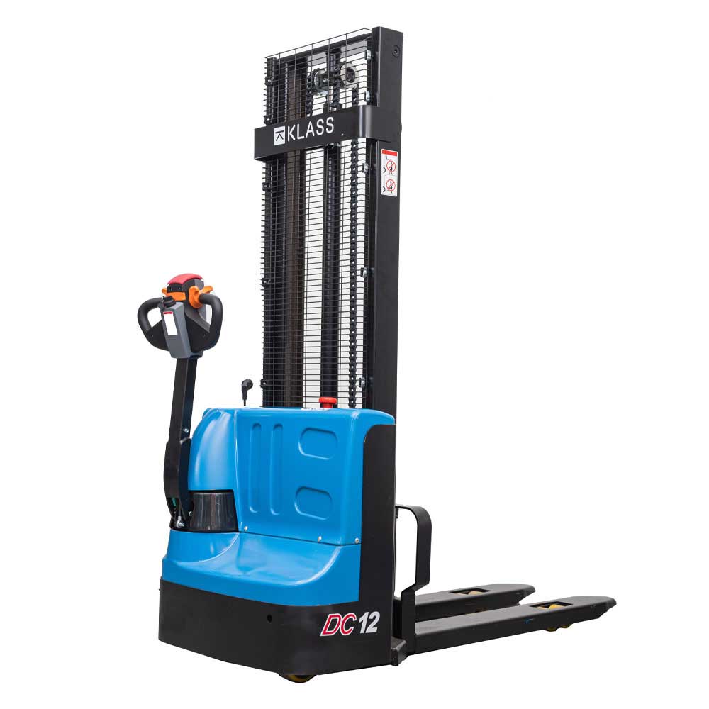CDD12J Li, Transpalette électrique avec mât, capacité 1.200 kg, levée jusqu’à 3.000 mm