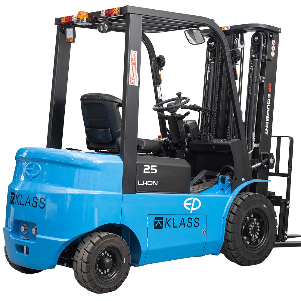 EFL252 X2, Chariot élévateur électrique 2.500 kg, mât duplex, cabine ouverte