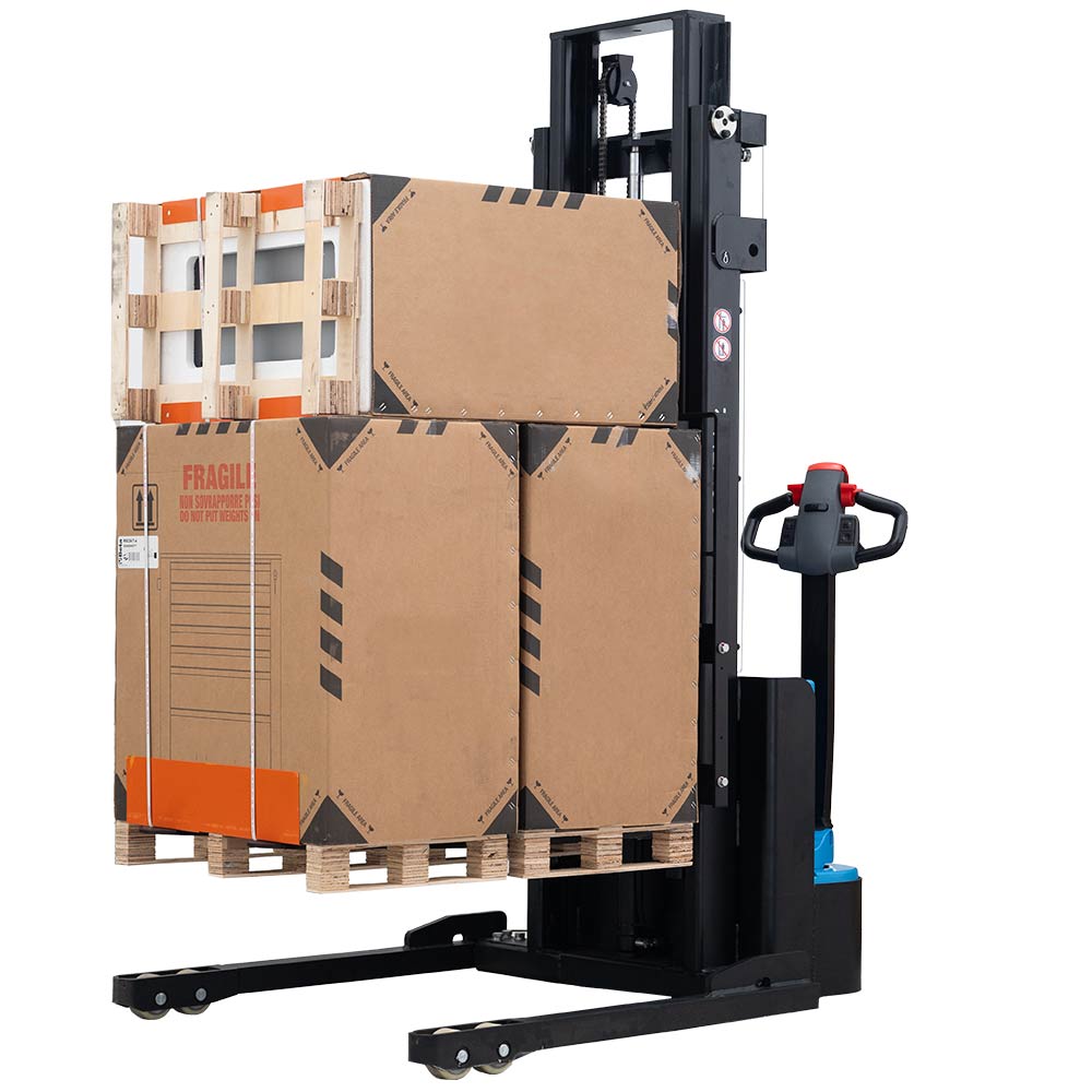 ES12-30DM, Gerbeur électrique accompagnant avec pieds et fourches réglables, 1.200 kg, hauteur de levage 3.000 mm 6 ES12-30DM, Gerbeur électrique accompagnant avec pieds et fourches réglables, 1.200 kg, hauteur de levage 3.000 mm – Image 6