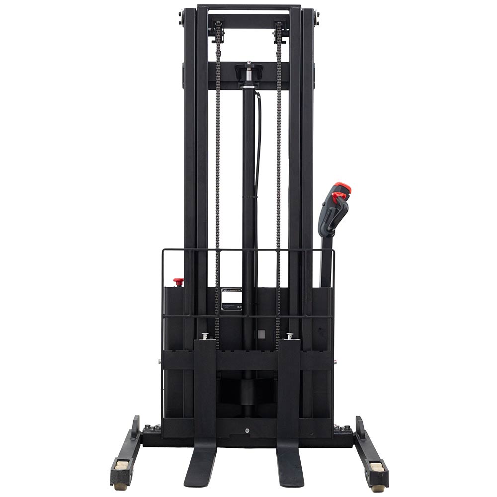 ES12-30DM, Gerbeur électrique accompagnant avec pieds et fourches réglables, 1.200 kg, hauteur de levage 3.000 mm 4 ES12-30DM, Gerbeur électrique accompagnant avec pieds et fourches réglables, 1.200 kg, hauteur de levage 3.000 mm – Image 4
