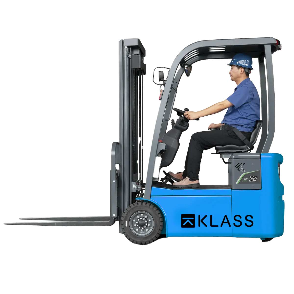 CPD12SQ-A1LiH4, Chariot élévateur électrique à 3 roues 1.200 kg, mât triplex, cabine ouverte 6 CPD12SQ-A1LiH4, Chariot élévateur électrique à 3 roues 1.200 kg, mât triplex, cabine ouverte – Image 6