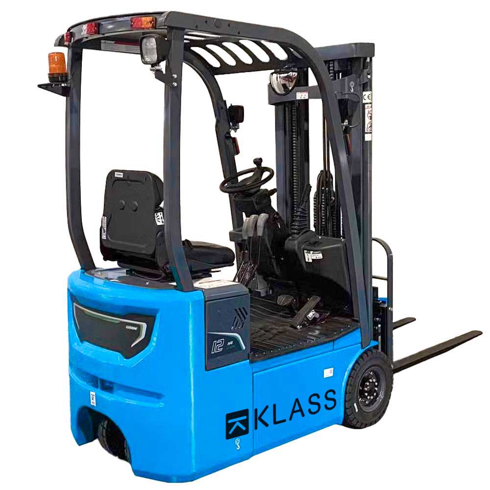 CPD12SQ-A1LiH4, Chariot élévateur électrique à 3 roues 1.200 kg, mât triplex, cabine ouverte