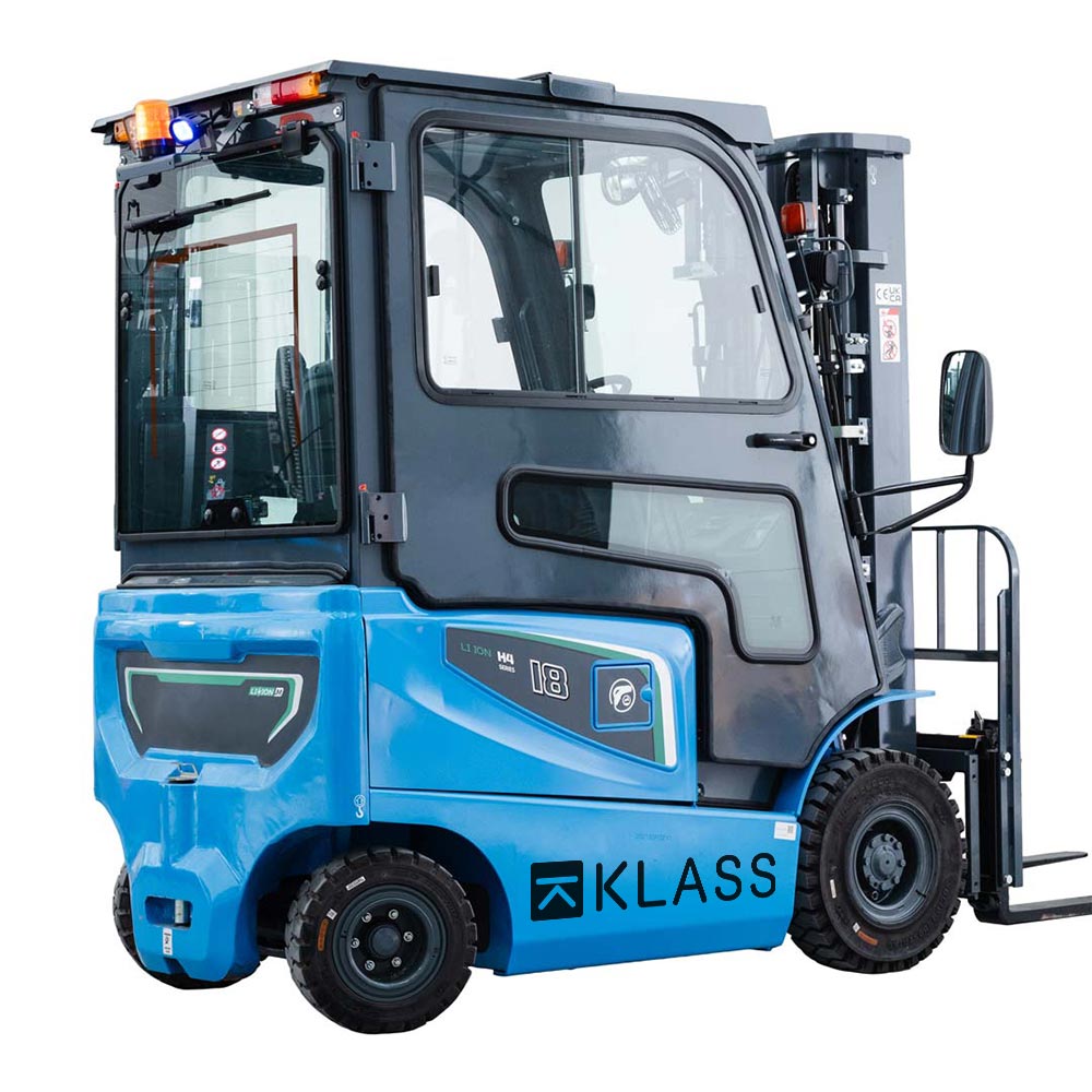 CPD18-GB2LI-S, Chariot élévateur électrique 1.800 kg, mât triplex, cabine fermée et chauffée