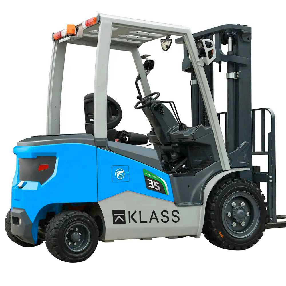 CPD35-GB2LI-M, Chariot élévateur électrique 3.500 kg, mât triplex, cabine avec vitre avant