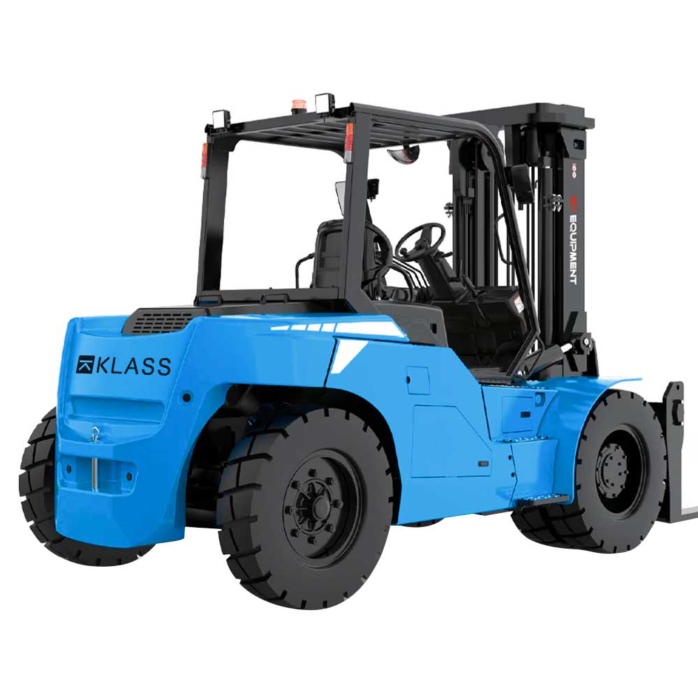 EFL803-6, Chariot élévateur électrique 8.000 kg, mât triplex, cabine fermée et chauffée
